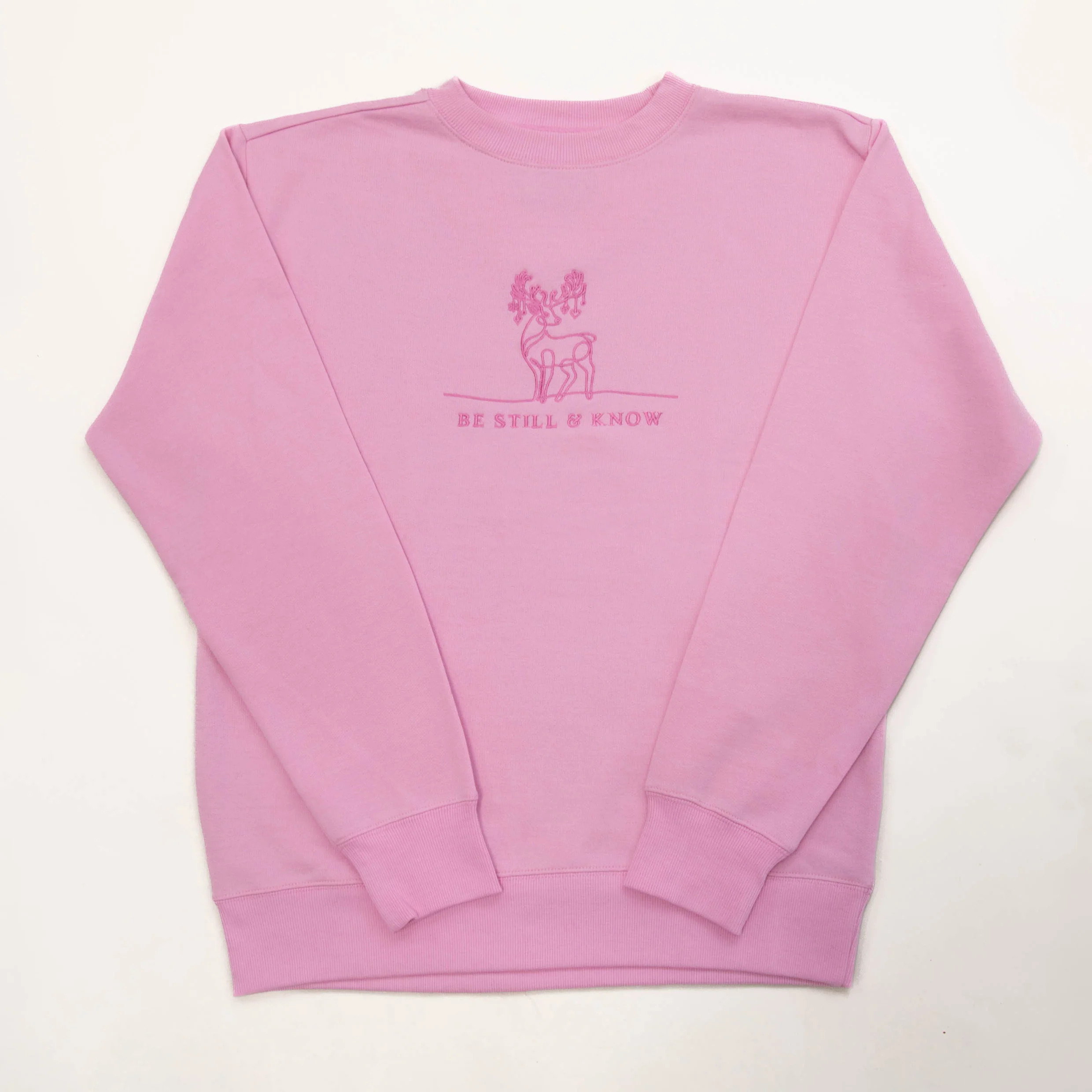 Be Still Deer Sweatshirt - 20 - Image 3