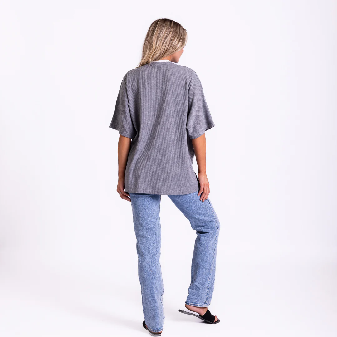 Be Still Waffle Knit Kimono - Image 4