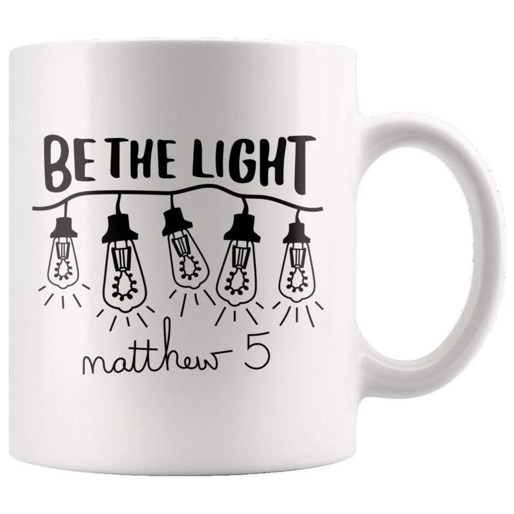 Be The Light Matthew 5 Mug 11oz - Image 2