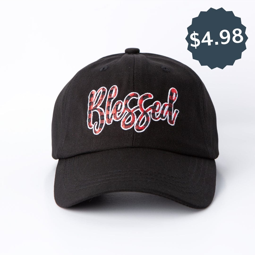 Blessed Plaid Hat