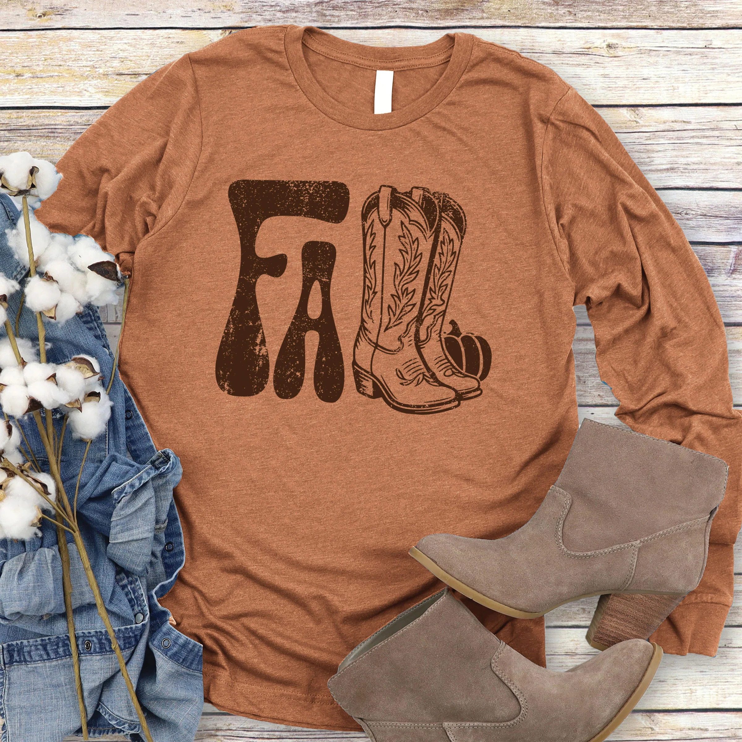 Fall Boots Long Sleeve - Image 2