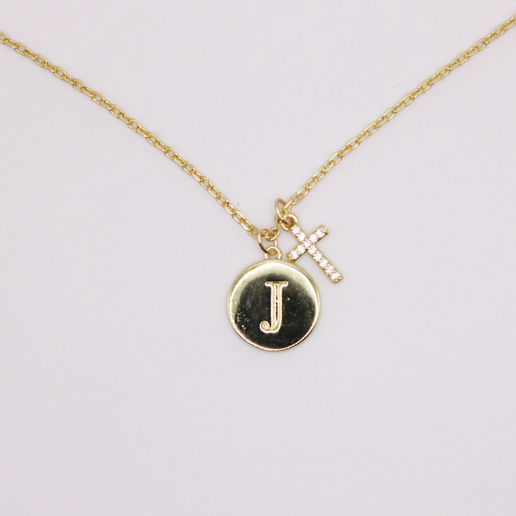 Initial Cross Gold Necklace (Copy) - Image 11