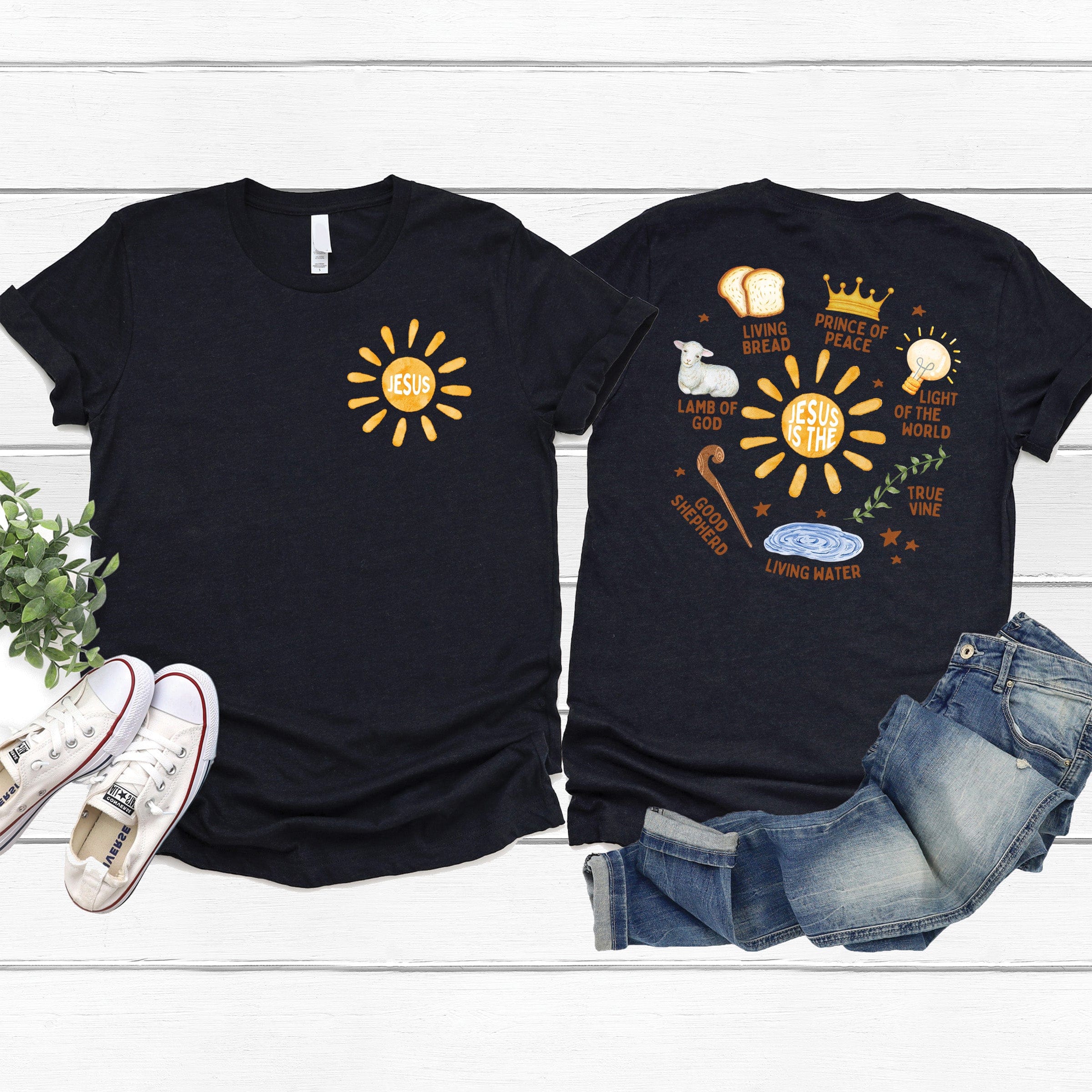 Jesus is the... Watercolor Tee - Image 2