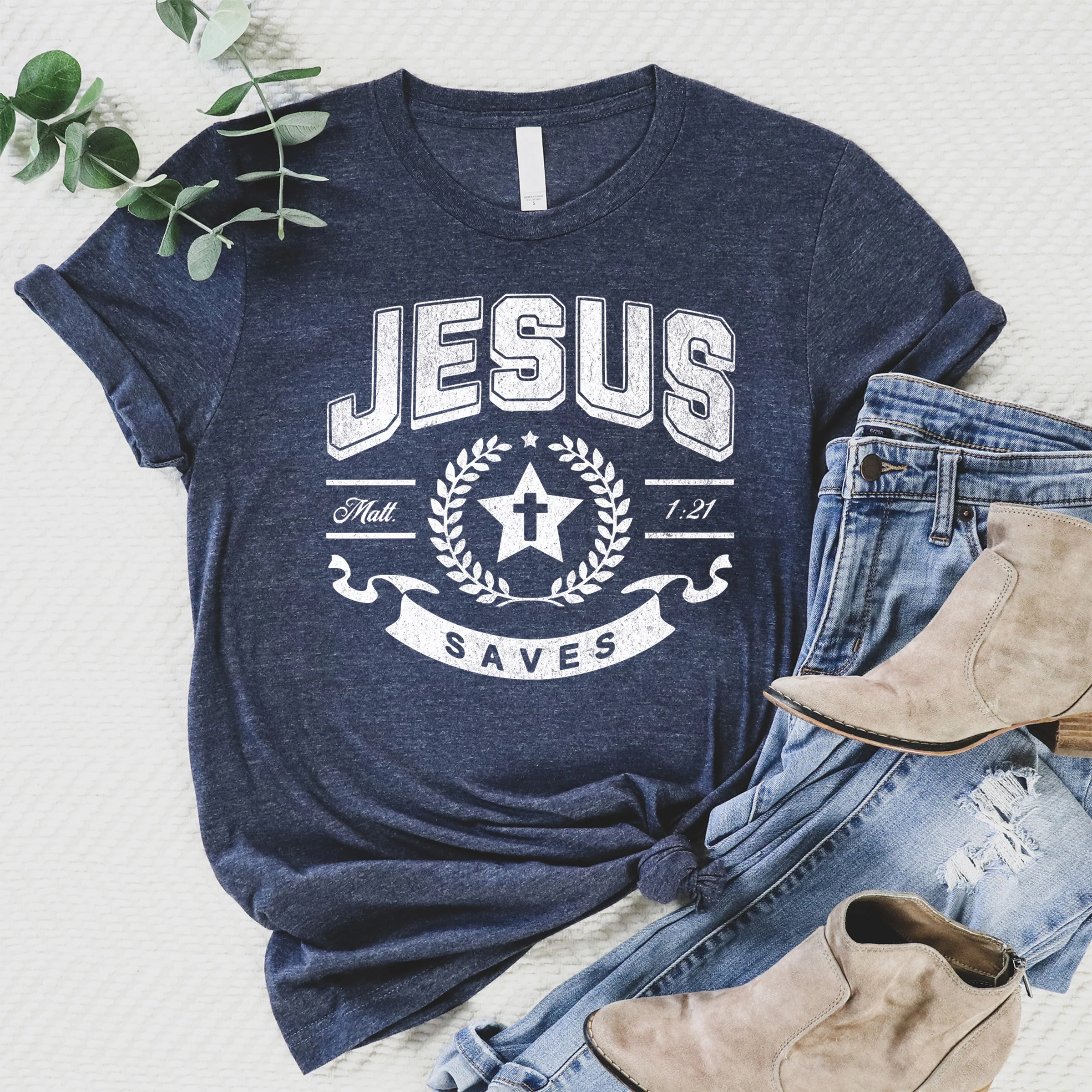 Jesus Saves Tee