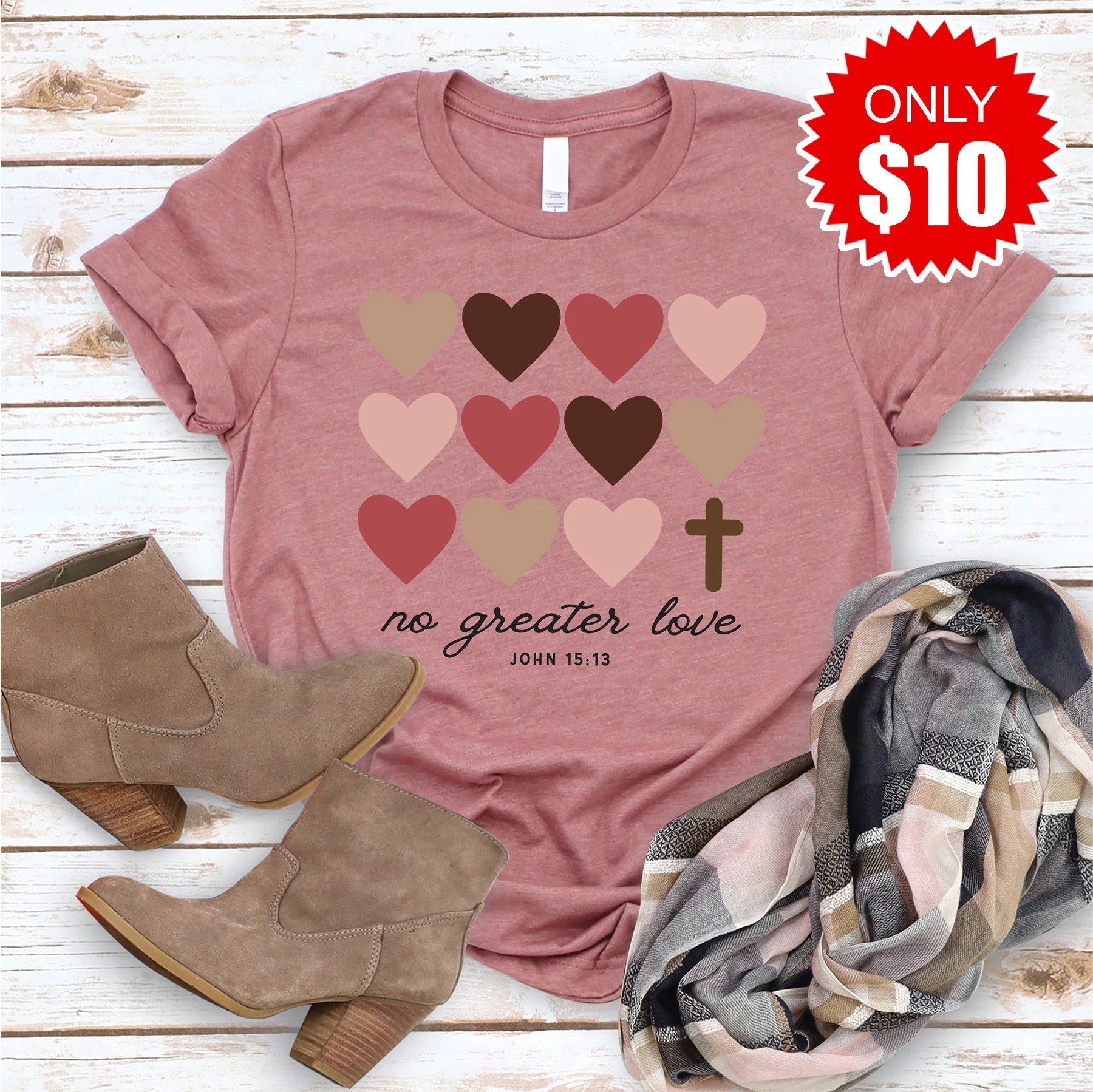 No Greater Love Tee - 10