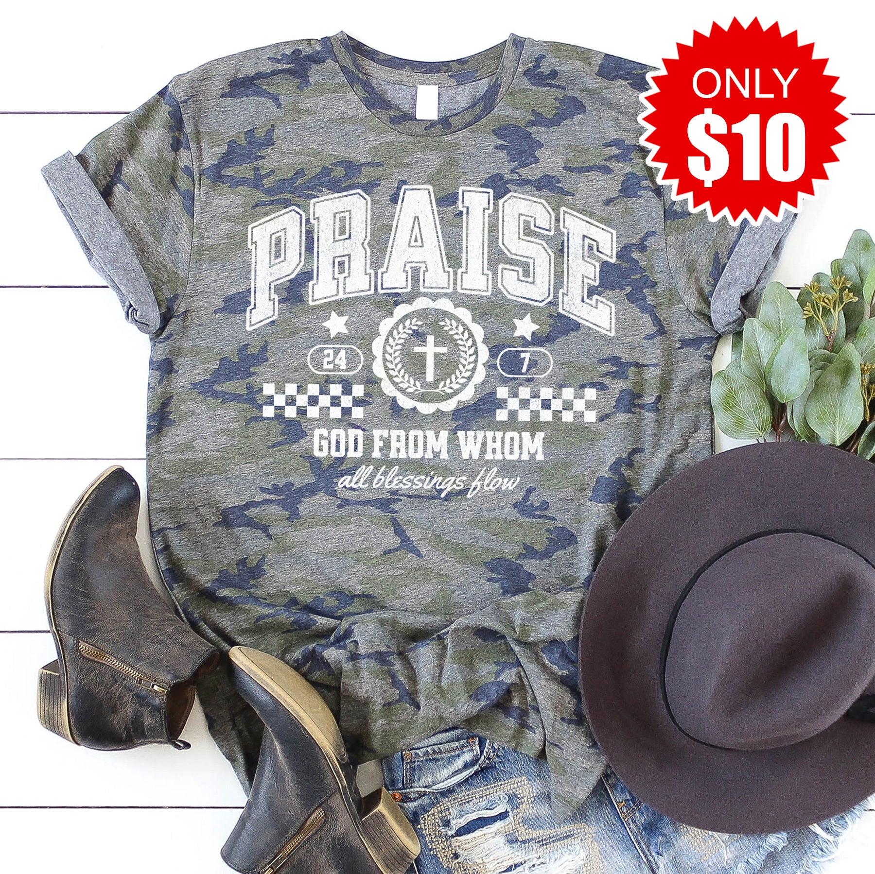 Praise God Tee - 10