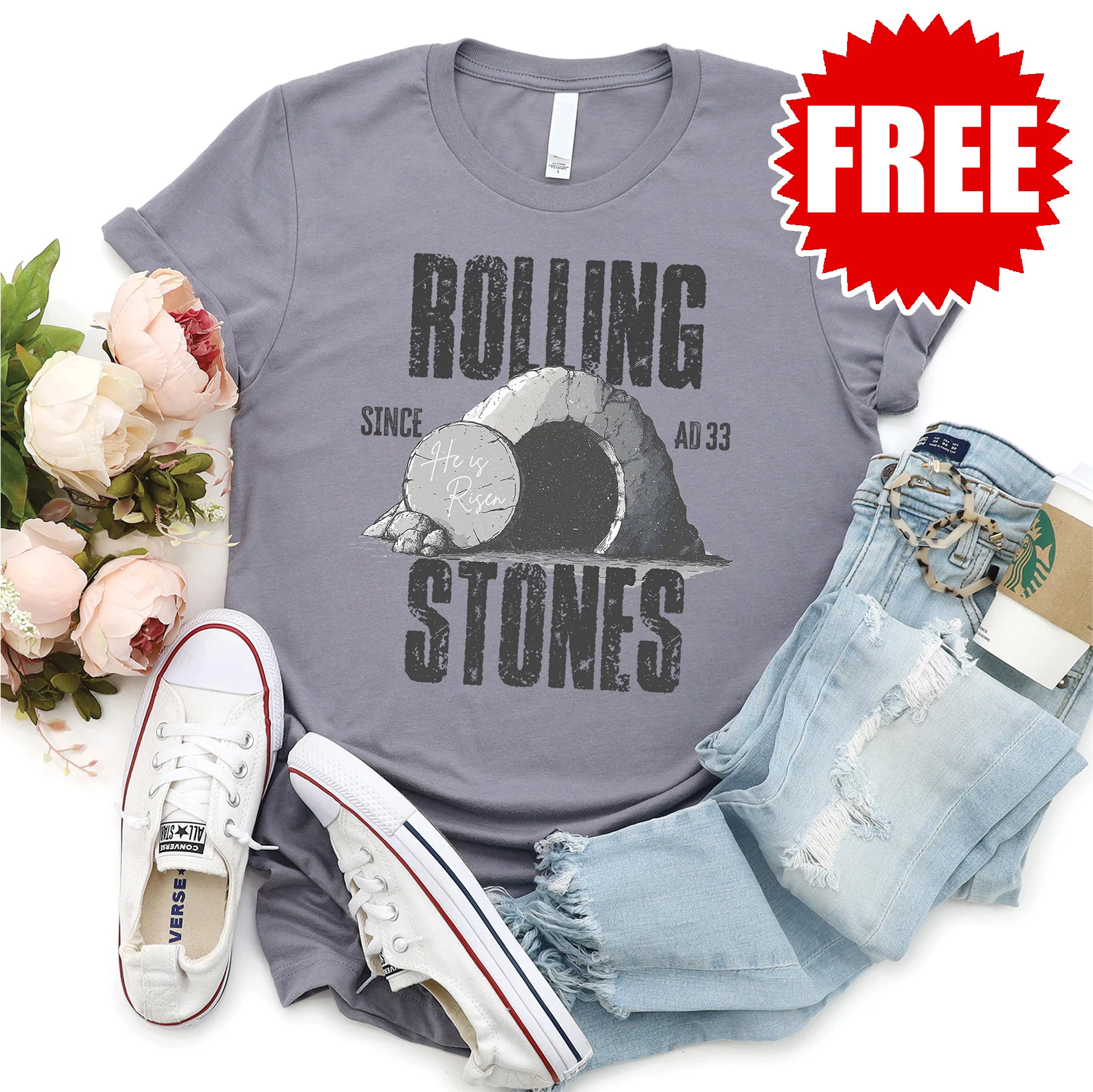 Rolling Stones Tee - 0