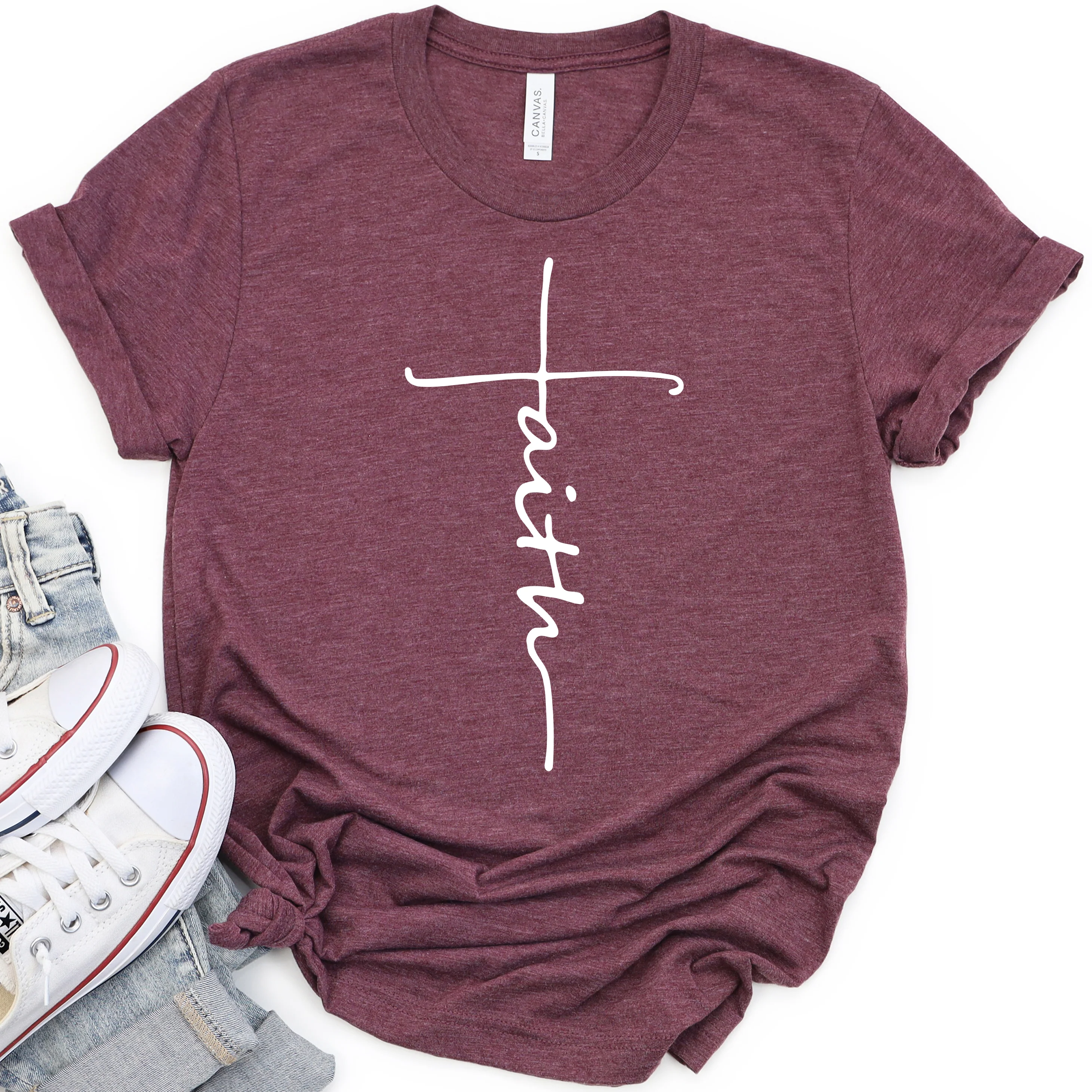Love in Faith Super Soft Christian Tees | “Normal Isn’t Coming Back,” “So So Good,” “Faith Cross” & More Bible Verse T-Shirts, Cozy Religious Gifts for Women - Image 5