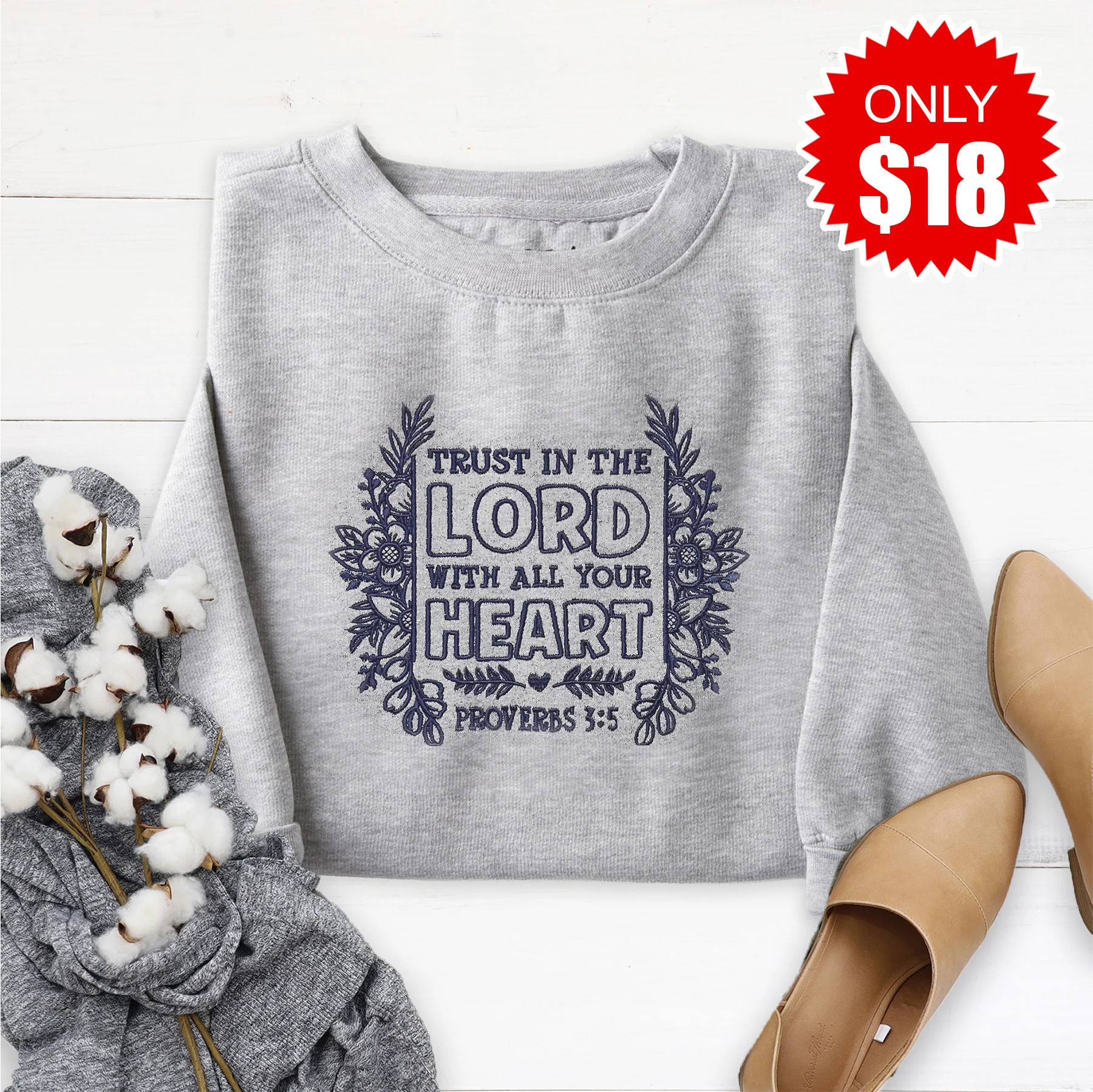 Trust in the Lord Sweatshirt - 18