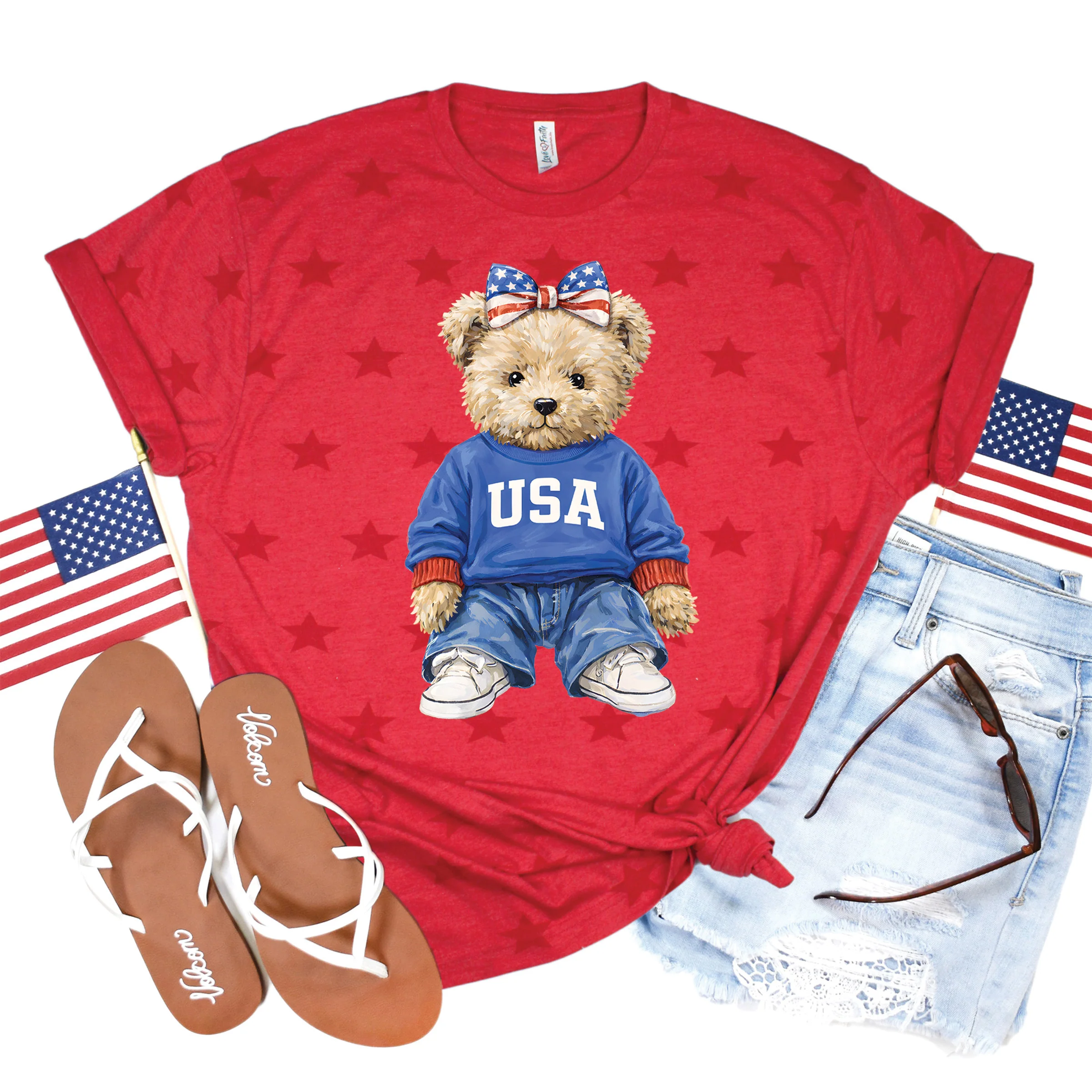 USA Teddy Tee - Image 2