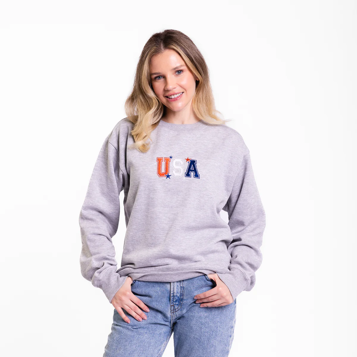 USA Varsity Sweatshirt - Image 3